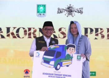 Tingkatkan Ketahanan Masyarakat dalam Menghadapi Bencana, Danone Indonesia Berkolaborasi dengan LPBI NU Sediakan Mobil Instalasi Pengolah Air