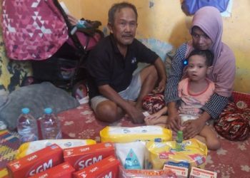 LAZ Al Azhar Salurkan Bantuan untuk Sohuca, Balita Penderita Radang Otak di Petamburan