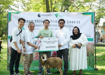 Melalui Dompet Dhuafa, IMARINDO Salurkan Hewan Kurban untuk Masyarakat wilayah Zona Madina