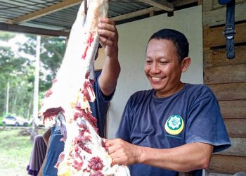 LAZNAS Dewan Dakwah Sembelih Hewan Qurban dari Pelosok Negeri hingga Penjuru Dunia