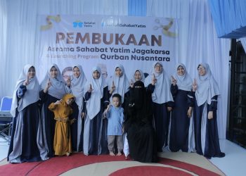 Nur Asia Sandiaga Uno Membuka Asrama Sahabat Yatim di Jakarta Selatan