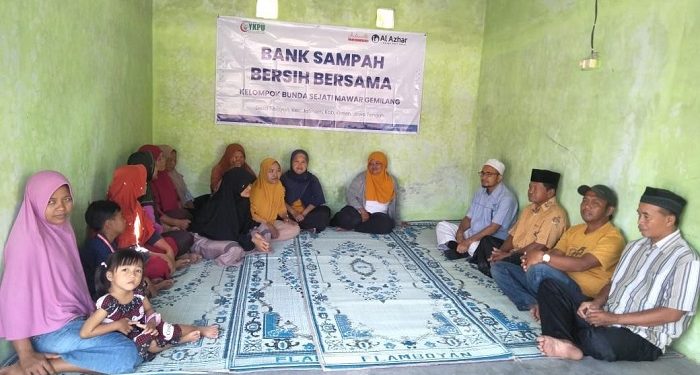 Gerakan Cinta Lingkungan, Kelompok Bunda Sejati di Klaten Bentuk Bank Sampah