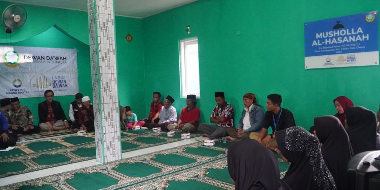 Melihat Wajah Baru Musholla Al-Hasanah, Cianjur, Bukti Kebaikan Darimu