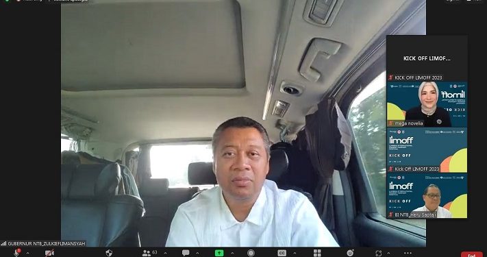 Gubernur NTB Zulkieflimansyah Apresiasi LIMOFF Sinergikan Industri Kreatif Unggulan NTB