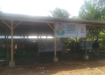 BAZNAS Lakukan Penyembelihan dan Distribusi Hewan Kurban di Kampung Baros Purwakarta