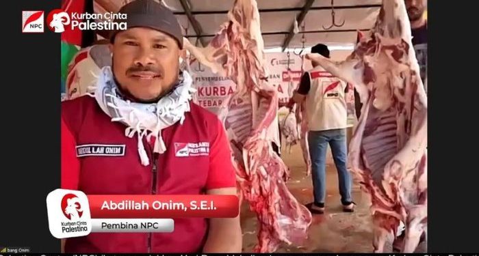 Buka Mata Dunia, Nusantara Palestina Center Siarkan Penyembelihan Hewan Kurban di Palestina Secara Live