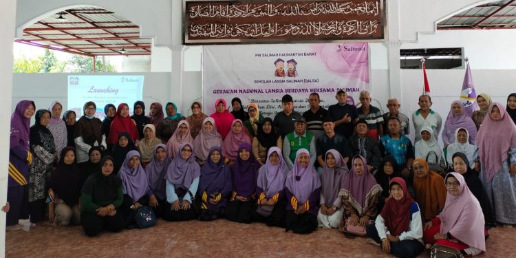 Beri Perhatian Lansia, Salimah Kalbar Luncurkan Program Salsa