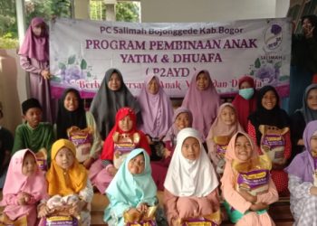 Sambut Muharram 1445 H, Salimah Bojonggede Ajak Masyarakat Dekat dengan Anak Yatim dan Dhuafa