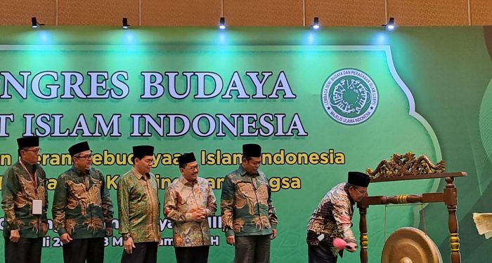 Kongres Budaya Umat Islam Indonesia Resmi Dibuka