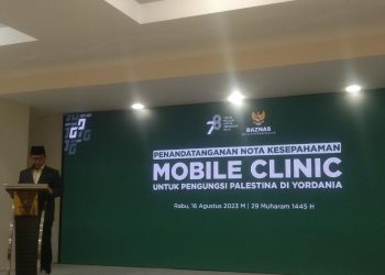 JHCO, JMAP dan BAZNAS Berkolaborasi Luncurkan Program Mobile Clinic Tahun 2023 Bagi Pengungsi Palestina