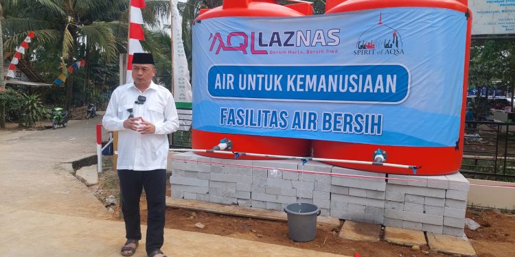 Perkumpulan AQL Sediakan 10 Ribu Liter Air Bersih untuk Warga Jonggol