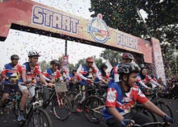 Inspirasi Hidup Sehat, 7.000 Peserta Ikuti Fun Bike Indomaret 2023 di Jakarta