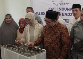 LAZ dan Wakaf Al Azhar Resmikan Masjid di Pedalaman Desa Ciomas Bogor