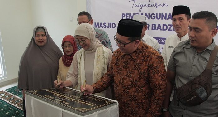 LAZ dan Wakaf Al Azhar Resmikan Masjid di Pedalaman Desa Ciomas Bogor