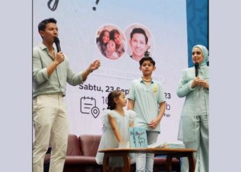 Fairuz a rafiq luncurkan buku move on, aja di Islamic Book Fair 2023
