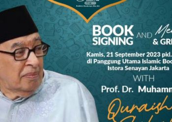 Quraish shihab luncurkan buku Islam & Politik