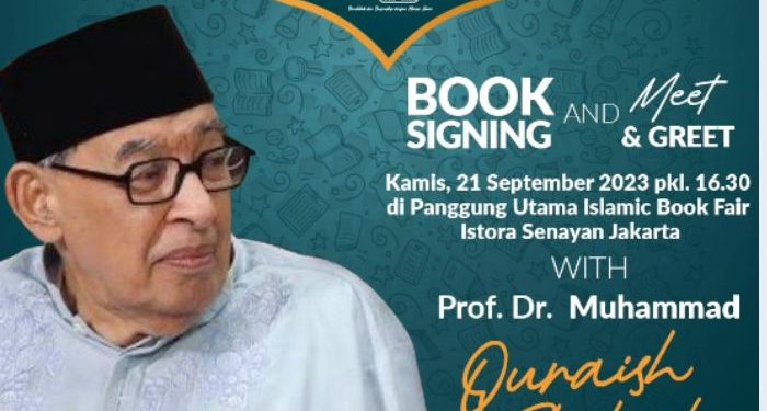 Quraish shihab luncurkan buku Islam & Politik