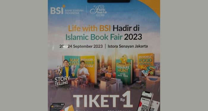 Cara Dapat Harga Tiket Masuk Islamic Book Fair 2023 hanya Rp1