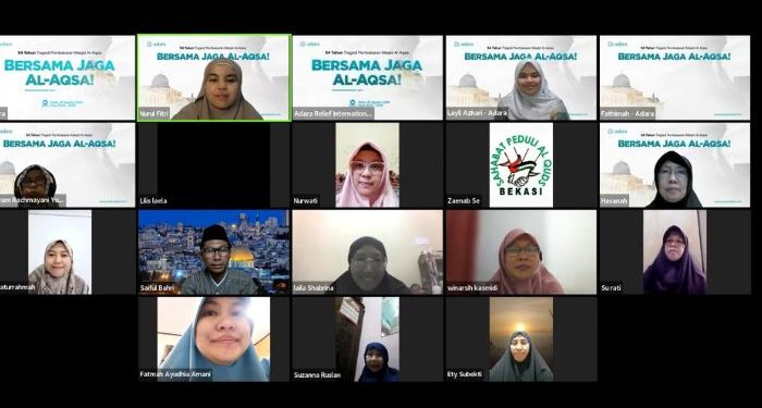 Adara Relief International Peringati 54 Tahun Tragedi Pembakaran Masjid Al-Aqsa