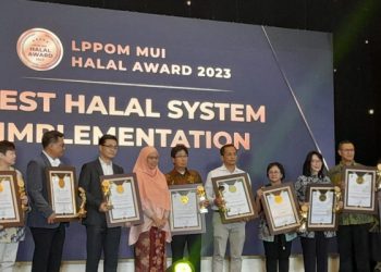 Daftar Lengkap Pemenang LPPOM MUI Halal Award 2023