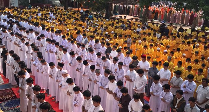 Khutbah Id adalah Sunnah bukan Rukun