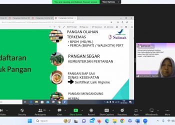 Halal Center Salimah Sosialisasikan Cara Dapatkan Sertifikat Halal dan PIR-T
