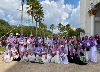 Salimah Kalbar Ambil Bagian Dalam Aksi Bela Palestina