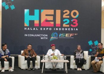 Halal Expo Indonesia (HEI) di ISEF 2023 Fasilitasi Pelaku Usaha Ekspansi ke Pasar Global