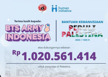 Fans Boy Band BTS di Indonesia Kumpulkan Donasi hingga Rp 1 Miliar untuk Palestina