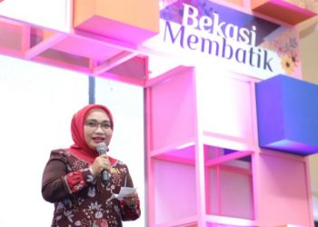Giatkan Pelaku Usaha Kreatif Muslimah di Kota Bekasi, Hijabersmom Community Bekasi Gelar Bekasi Membatik 2023