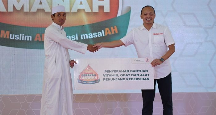 Kalpanax Kampanye Gerakan Amanah di Puluhan Pesantren, Edukasi Kesehatan Kulit