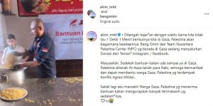 Bang Onim Berkejaran dengan Waktu Distribusikan Bantuan untuk Warga Gaza