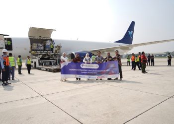 ParagonCorp Kirimkan Pesawat Bantuan Kemanusiaan untuk Warga Palestina