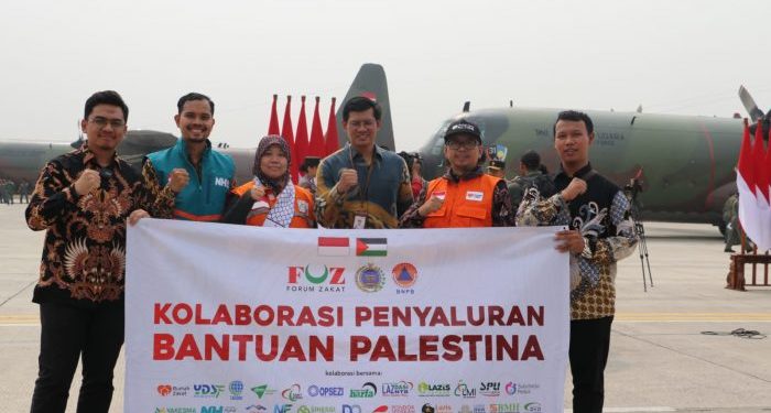Tahap Penyaluran Bantuan Palestina, Kolaborasi Bersama FOZ dan Pemerintah