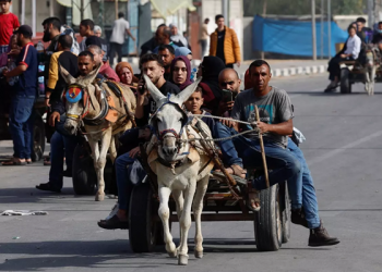 Penduduk Gaza Ganti Mobil dengan Kereta Kuda karena Kekurangan Bahan Bakar