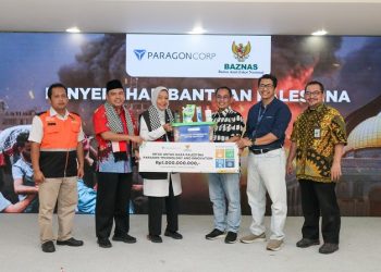 ParagonCorp mengirimkan bantuan kemanusiaan ke Palestina