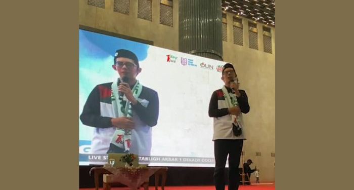 Ustaz Handy Bonny Tutup Rangkaian Safari Dakwah Bogor dan Jakarta bersama TEBAR di Acara Peringatan Milad 1 Dekade ODOJ