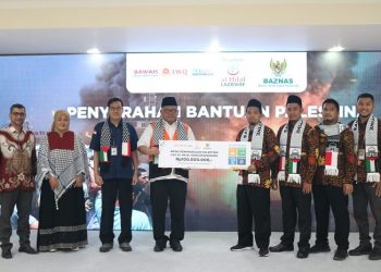 LAZ Al Hilal Berdonasi untuk Palestina Lewat BAZNAS
