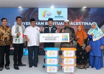 Bantu Warga Palestina LAZ Assalam Timika Berdonasi Rp100 Juta