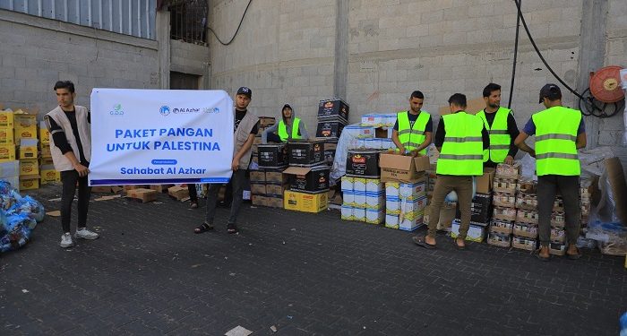 Bantuan Donatur LAZ Al Azhar untuk Palestina Sudah Diterima Warga Gaza