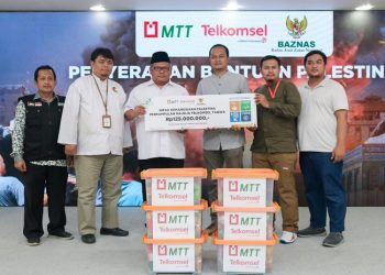 Majelis Telkomsel Taqwa Salurkan Donasi Palestina Rp150 Juta Melalui BAZNAS