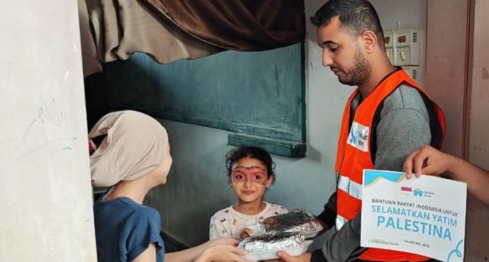 Sahabat Yatim Bagikan Ribuan Porsi Makanan untuk Rakyat Gaza