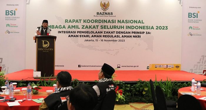 Perkuat Sinergi Pengelolaan Zakat Nasional, BAZNAS Gelar Rakornas LAZ 2023