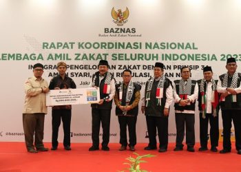 LAZ Al Azhar Salurkan Bantuan Palestina Melalui Baznas RI