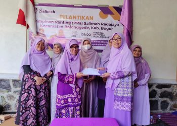 PC Salimah Bojonggede Lantik PRa Salimah Ragajaya Periode 2023-2028