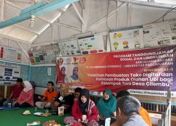 Perluas Jangkauan Pemasaran, KWT Desa Cilembu Ikuti Pelatihan Pembuatan Toko Digital dan Kemasan Produk Olahan Ubi