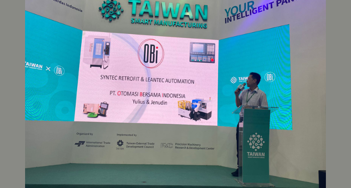 Paviliun Taiwan Hadirkan Manufaktur Cerdas, PT OBI Ingin Tambah Edukasi Industri Indonesia