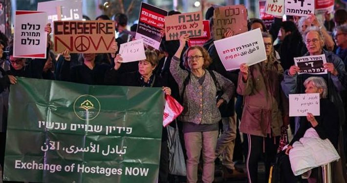 Keluarga Para Tawanan di Gaza Marah Setelah Bertemu dengan Netanyahu