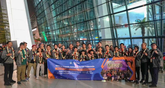 Selamat, Tim Karate Indonesia Raih Juara Umum di Ajang Karate Internasional