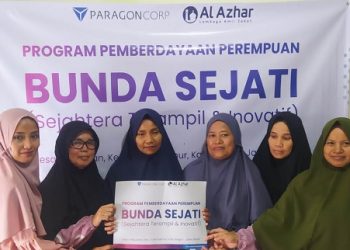 LAZ Al Azhar dan Paragon Corp Lakukan Pendampingan untuk Ibu-ibu dalam Program Bunda Sejati